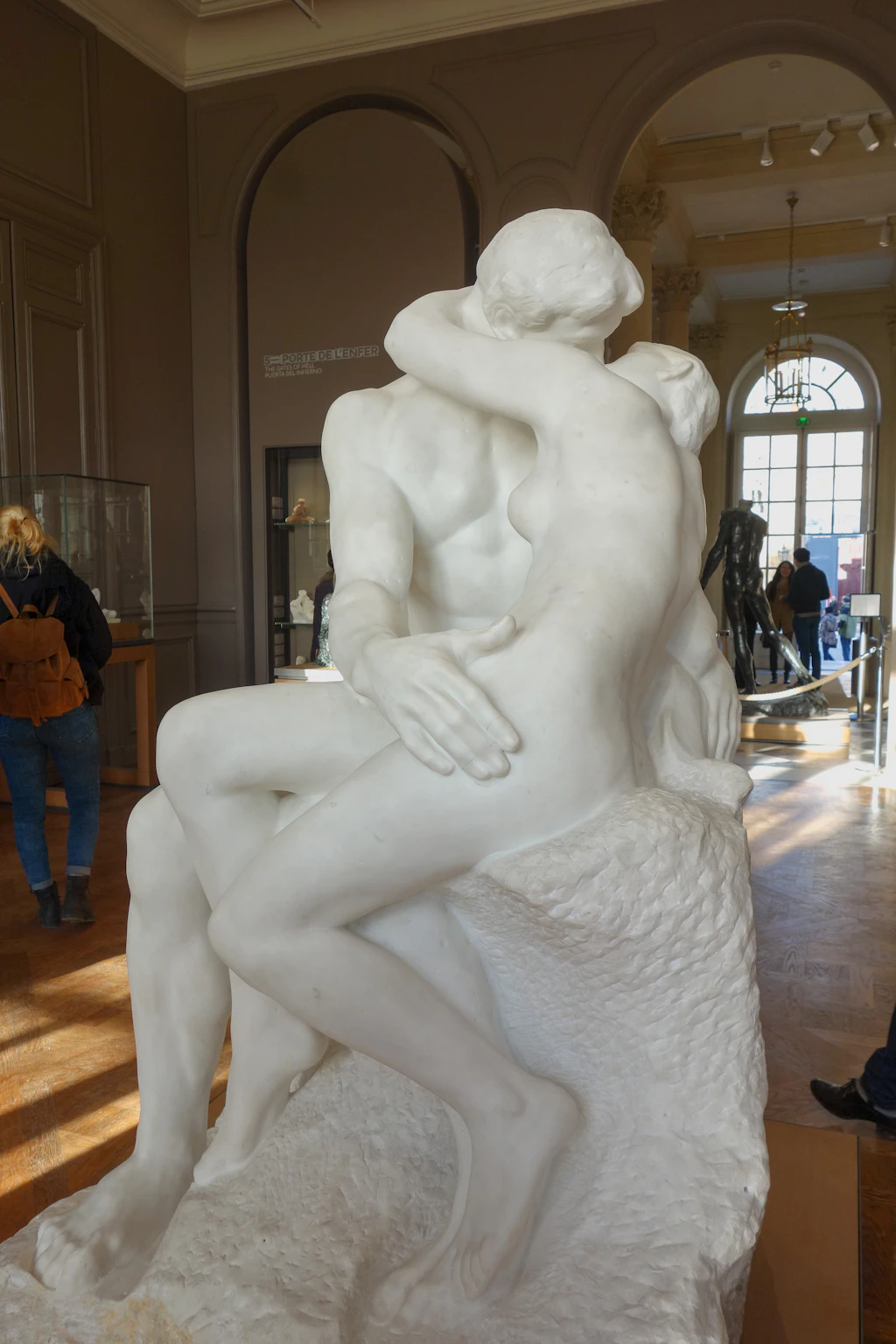 Le Baiser (meaning The Kiss) is an 1889 marble sculpture by the French sculptor Auguste Rodin at Rodin Museum