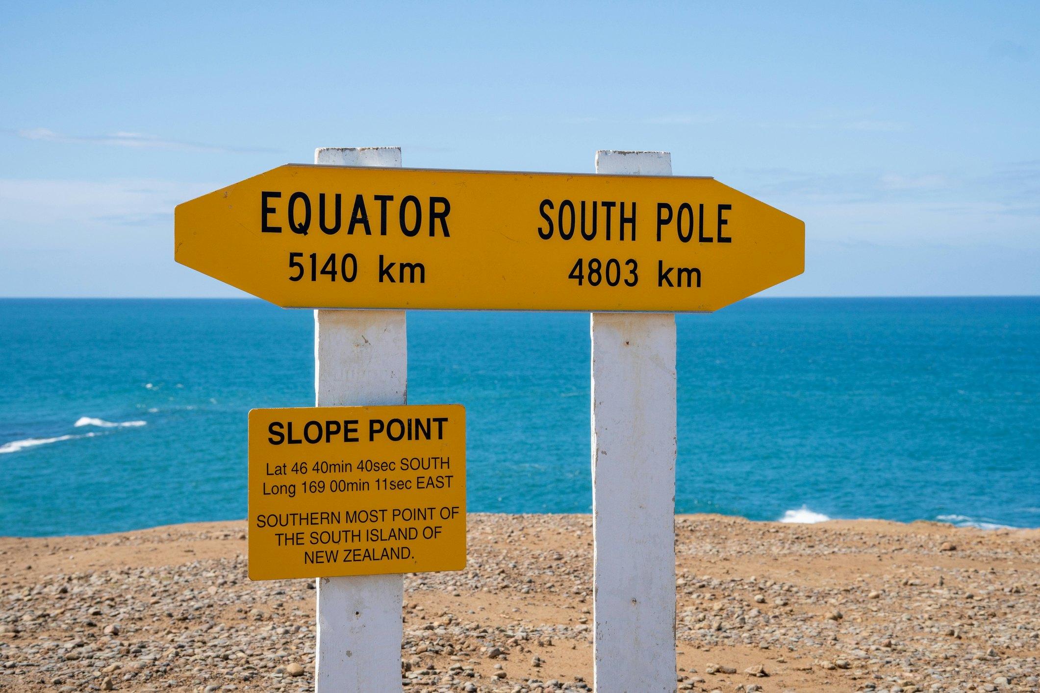 New Zealand Slope Point