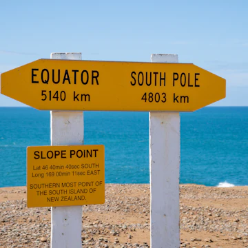 New Zealand Slope Point