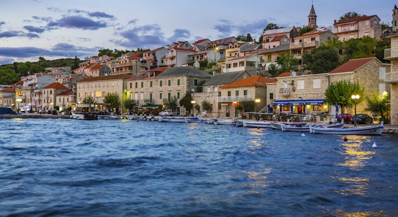 Povlja town, Brac, Dalmatia, Croatia, Europe