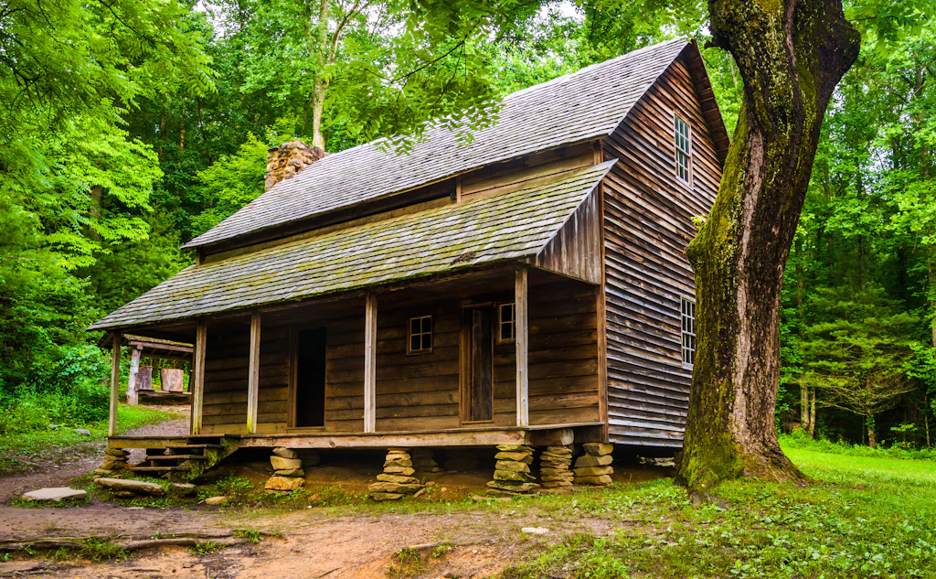 The Henry Whitehead Cabin, at Cade's Cove, Great Smoky Mountains
