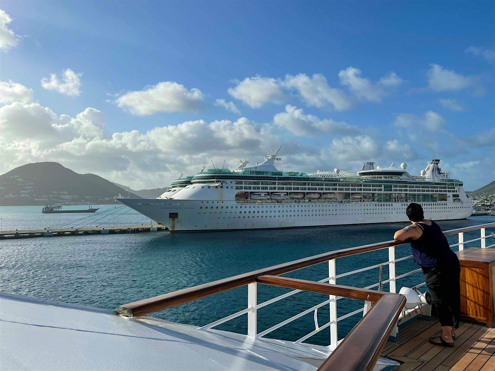 Windstar's Star Breeze is cruising through the Caribbean