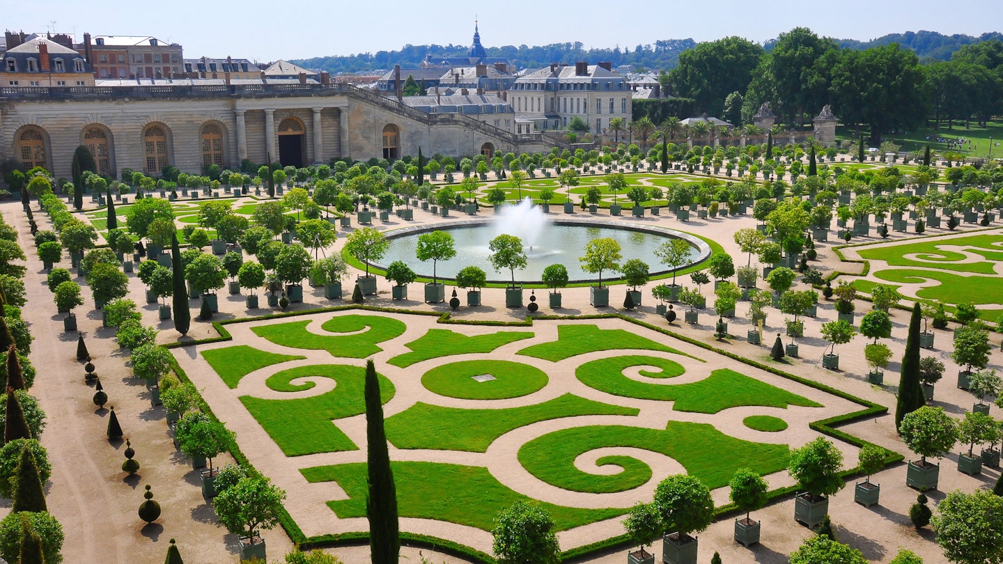 Garden at Versailles Palace, Paris