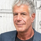 NEW YORK, NY - NOVEMBER 02:  Anthony Bourdain visits the Build Series to discuss "Raw Craft" at AOL HQ on November 2, 2016 in New York City.  (Photo by Mike Pont/WireImage)