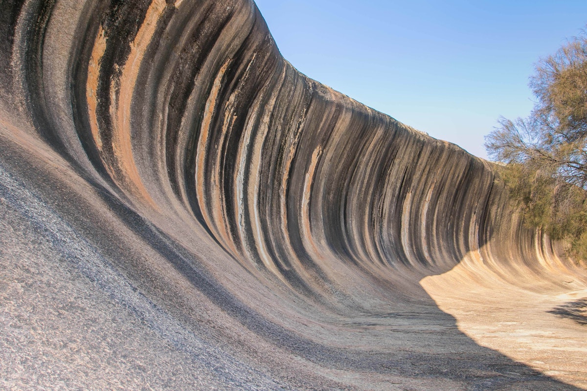 Wave Rock in Western Australia.