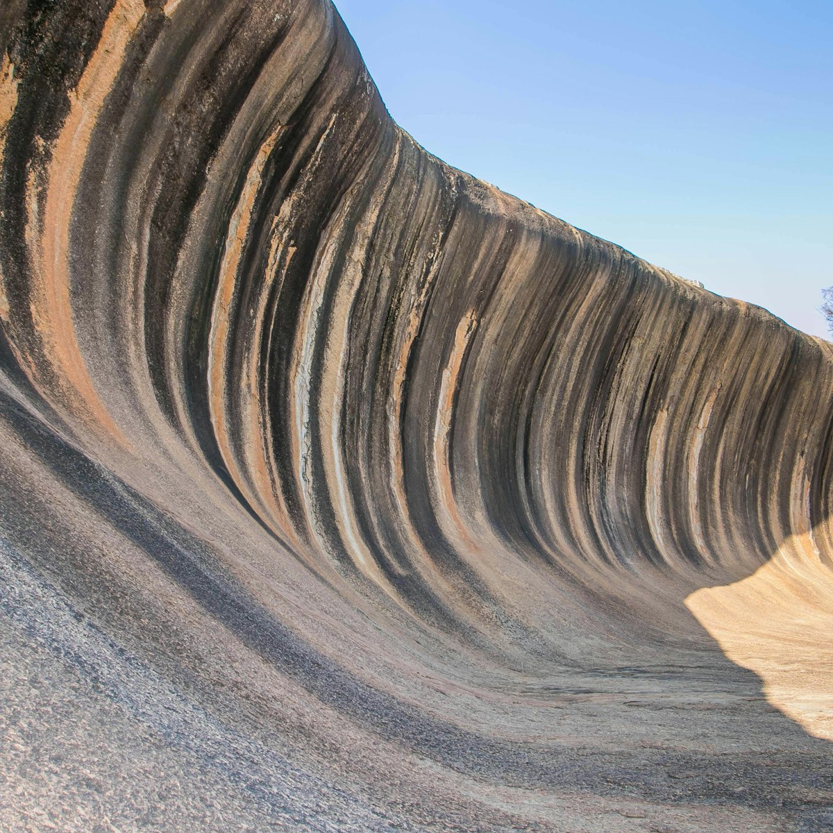 Wave Rock in Western Australia.