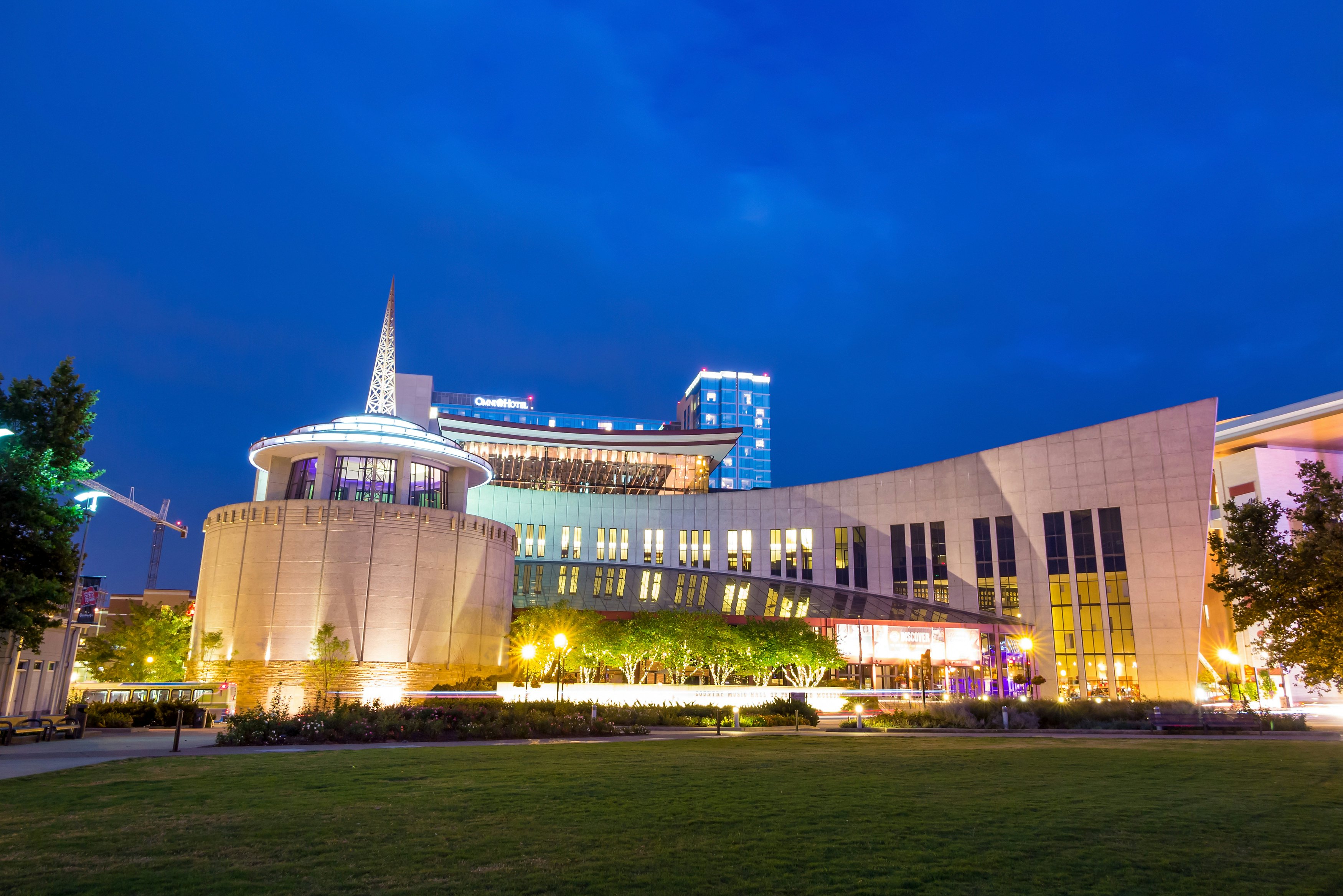 Country Music Hall of Fame and Museum August 1, 2014 in Nashville, TN. It opened in 1961 and preserves the evolving history and traditions of country music.