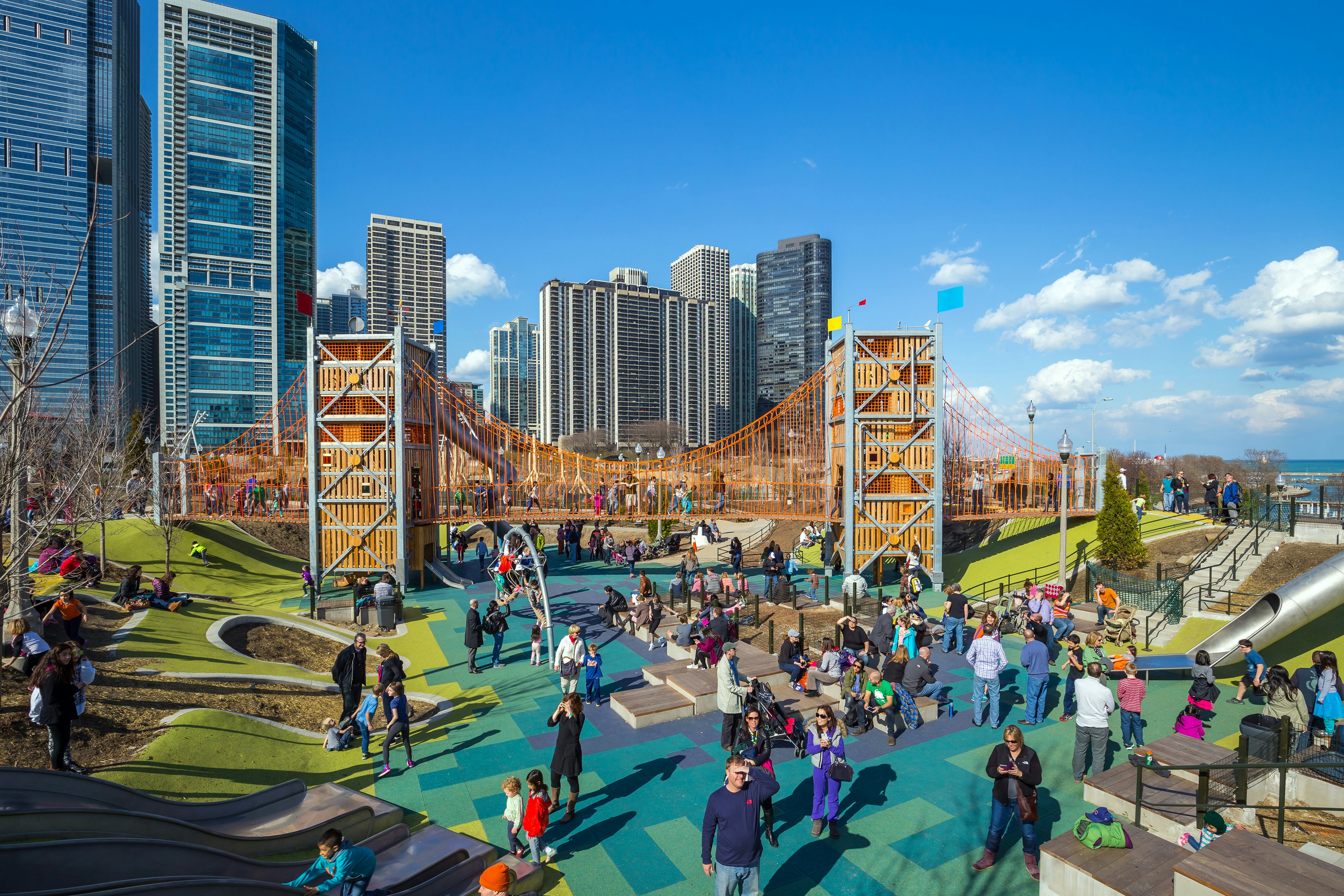 Playground at Maggie Daley Park, Chicago