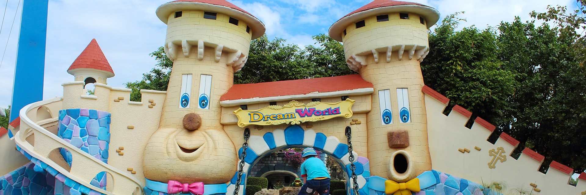 BANGKOK, THAILAND - December 13, 2014: Dream World amusement park.