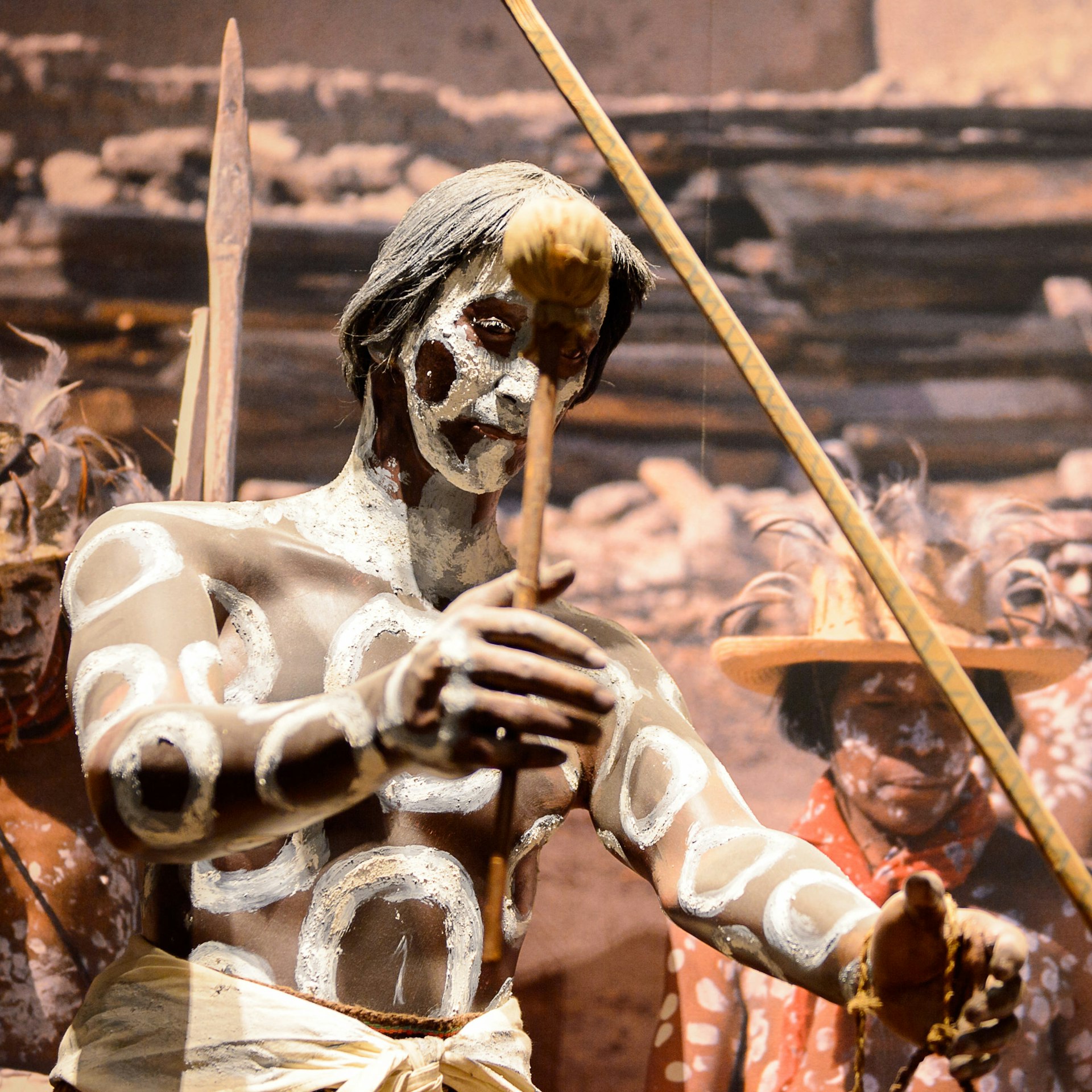 A recreation of Mexico's past in the National Museum of Anthropology
