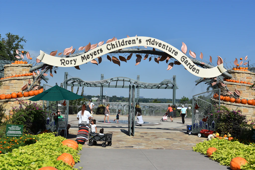 Children's garden at the Dallas Arboretum