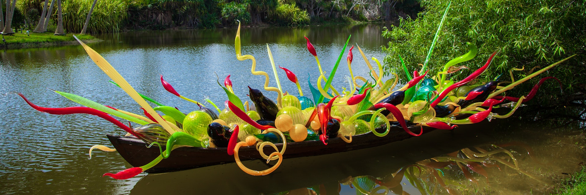 Dale Chihuly Exhibition at Fairchild Tropical Garden ;