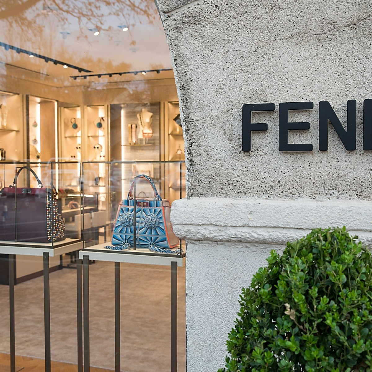 DALLAS, TX - MARCH 09:  General view of atmosphere during the FENDI Dallas Highland Park Village Boutique Inauguration on March 9, 2017 in Dallas, Texas.  (Photo by Rick Kern/Getty Images for FENDI)