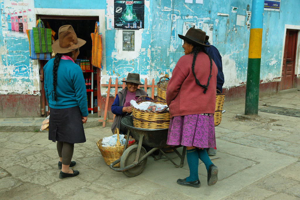 Village of Chavin de Huanta, Peru. Village of Chavin de Huanta, Peru.
