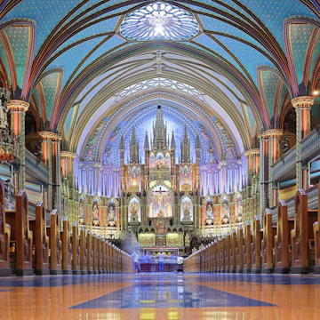 Notre Dame Basilica (Montreal, Canada).
