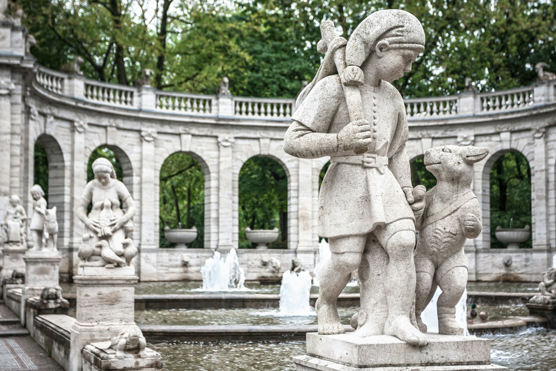 Marchenbrunnen Fairy Tale Fountain