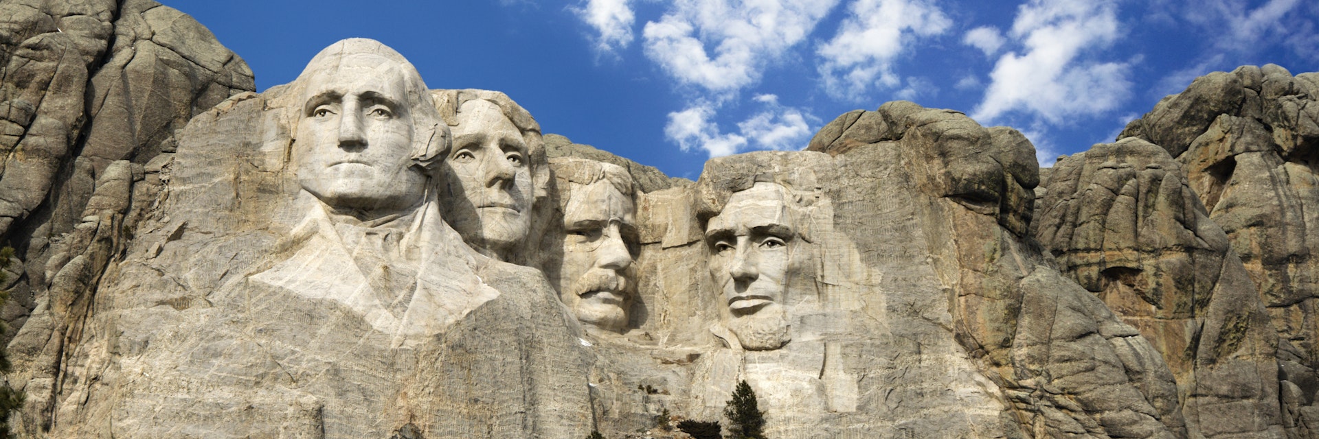 Mount Rushmore National Monument in South Dakota, USA.