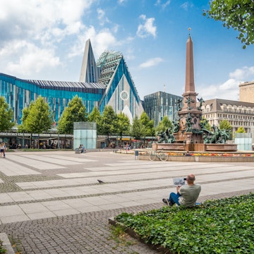 Panorama Augustusplatz from Leipzig East Germany; Shutterstock ID 1321746776; your: Ben N Buckner; gl: 65050; netsuite: CS; full: Germany_NRW_Summer_Cities