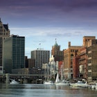 Downtown Milwaukee and Milwaukee River, Wisconsin