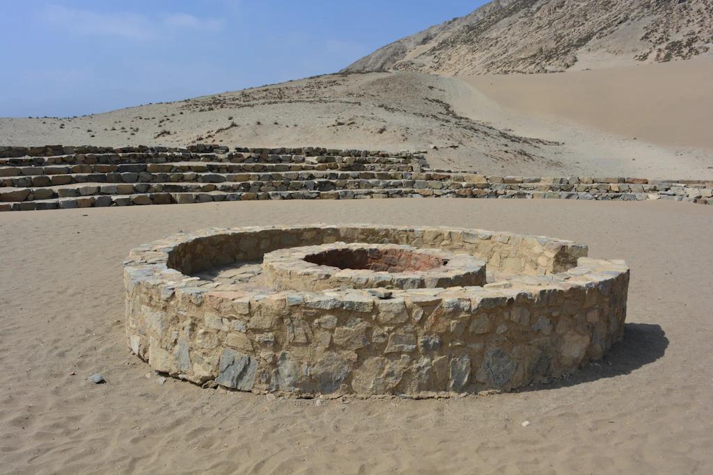 Ruins of the ancient Caral civilization Ruins of the ancient Caral civilization