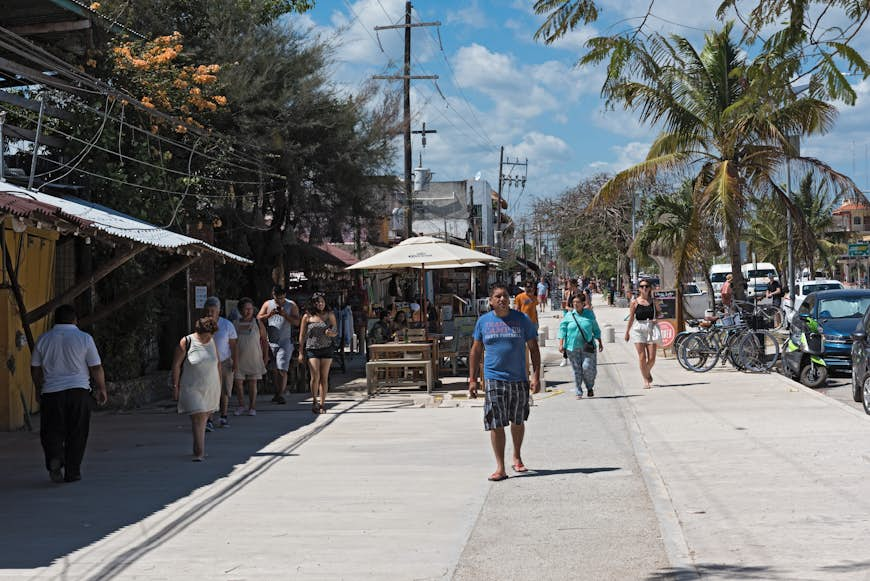 getting around in tulum