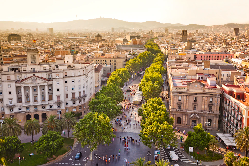 La Rambla, Barcelona La Rambla, Barcelona