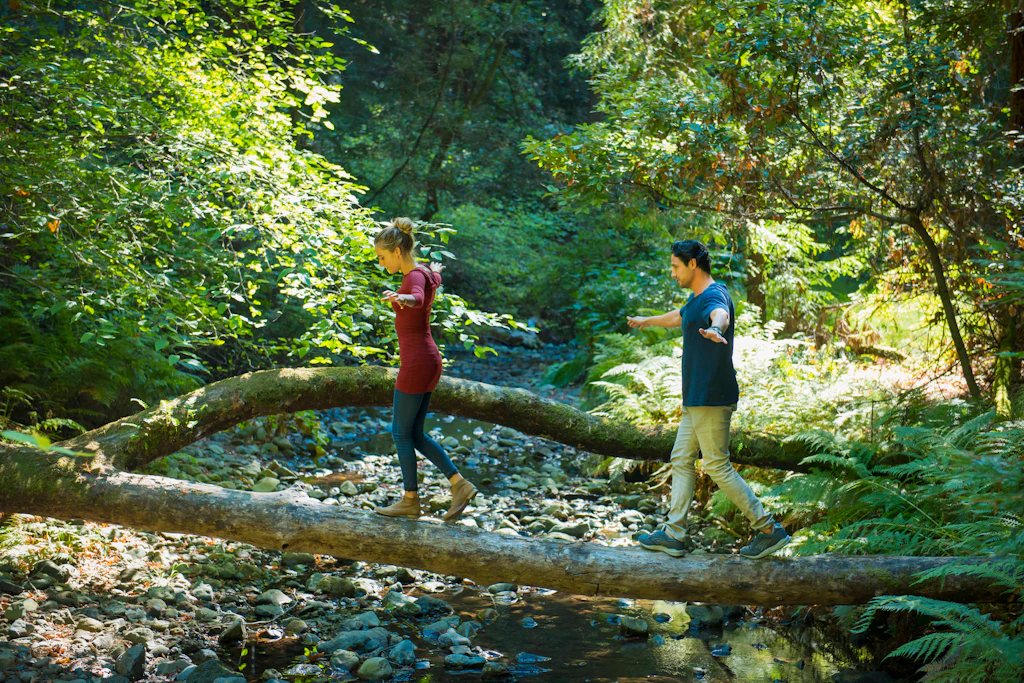 Hiking in Muir Woods