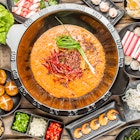 Hot pot from Chengdu, the capital of Sichuan Cuisine.