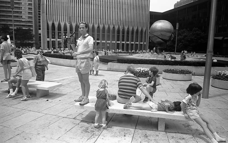 Austin J. Tobin Plaza, World Financial Center, 1986
