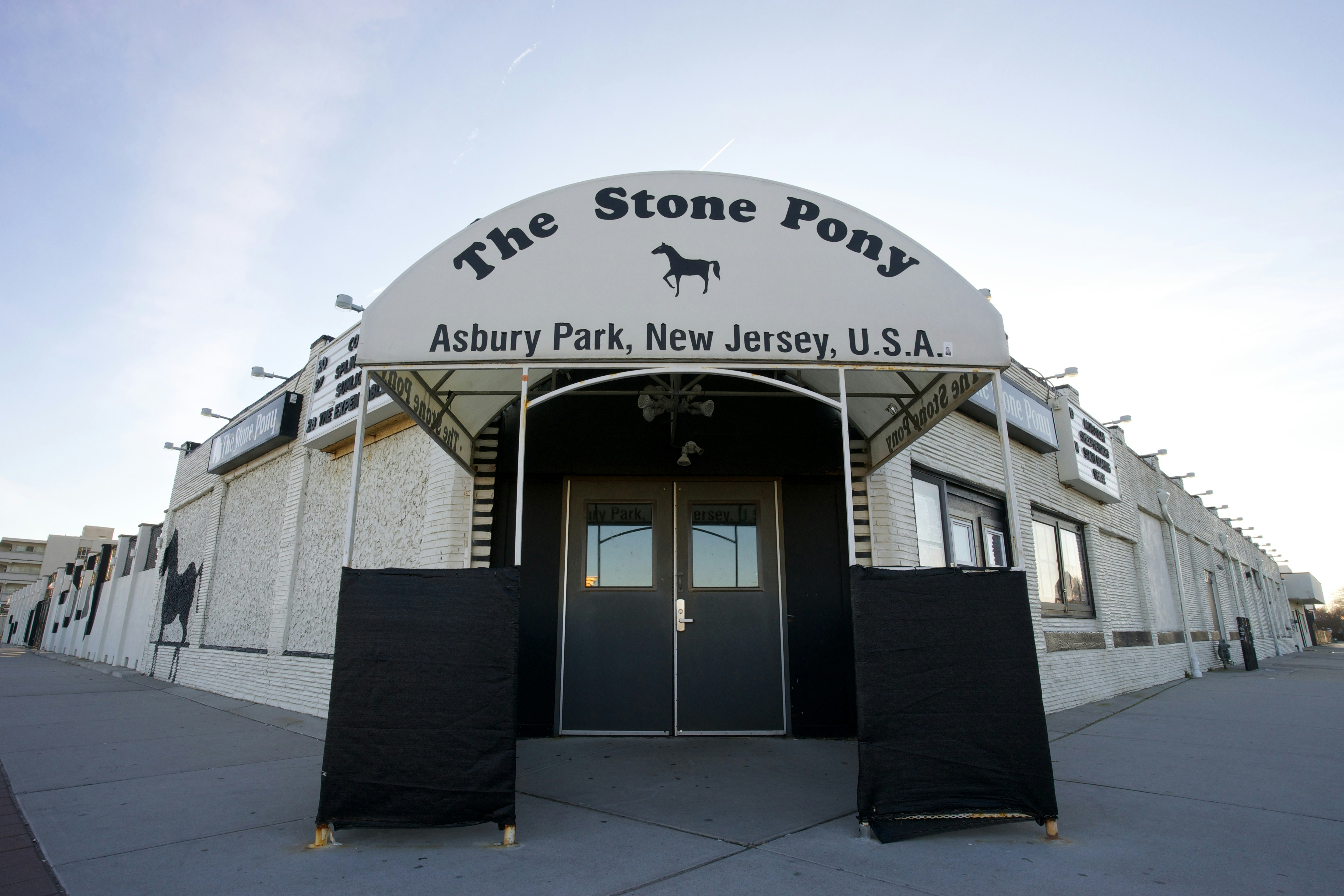 Exterior view of the infamous music venue the Stone Pony in Asbury Park New Jersey.jpg