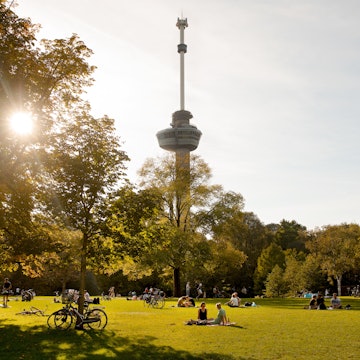 Rotterdam's Het Park is popular with locals for its green space, public art, and events.