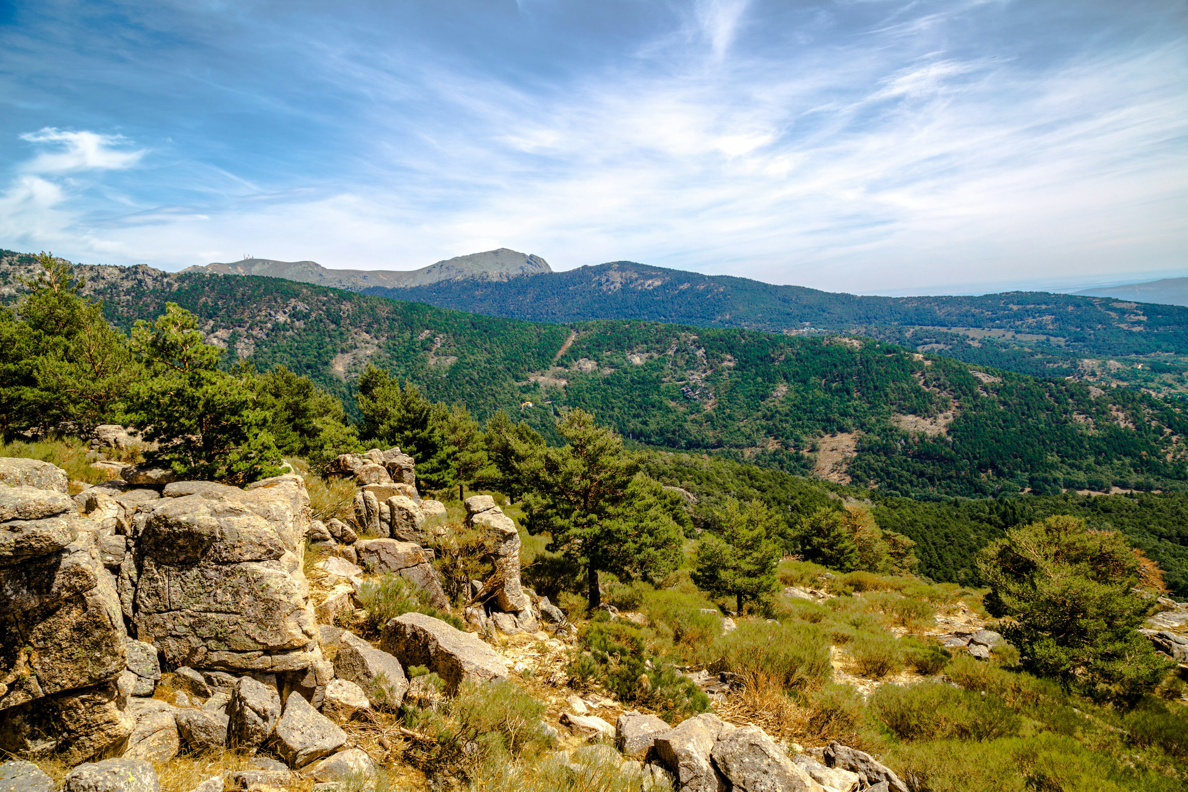 Hiking country around Cercedilla