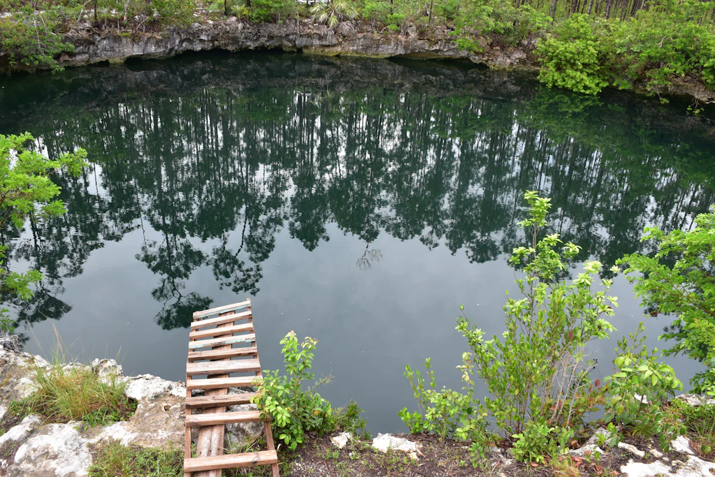 Blue Hole on Andros
