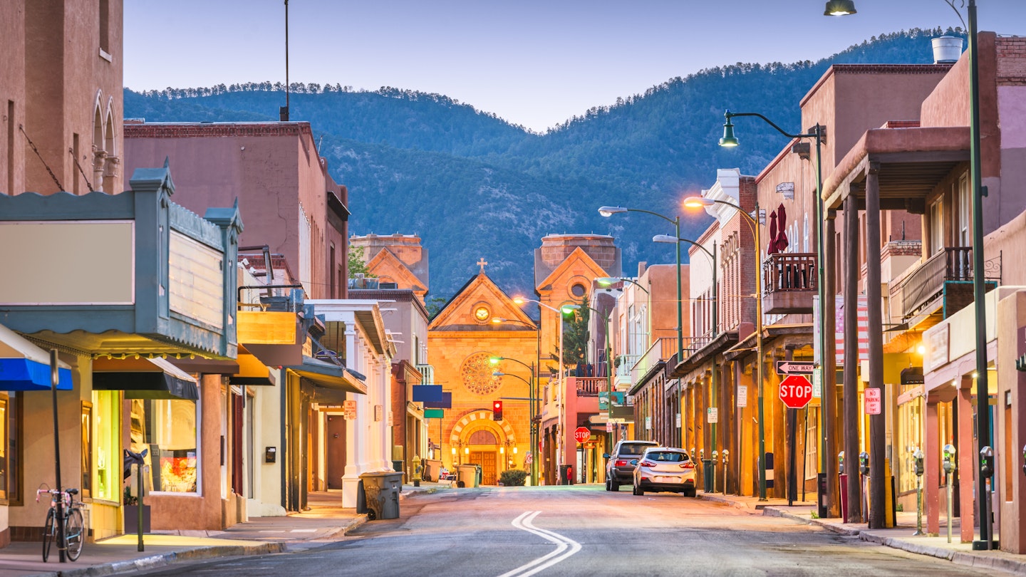 Downtown Santa Fe, New Mexico