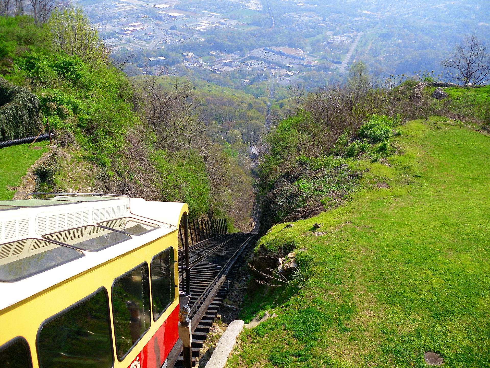 The historic Lookout Mountain Incline Railway