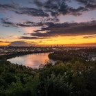 Picture-perfect views of the Cincinnati skyline and the Ohio River from Eden Park © M4Productions / Shutterstock