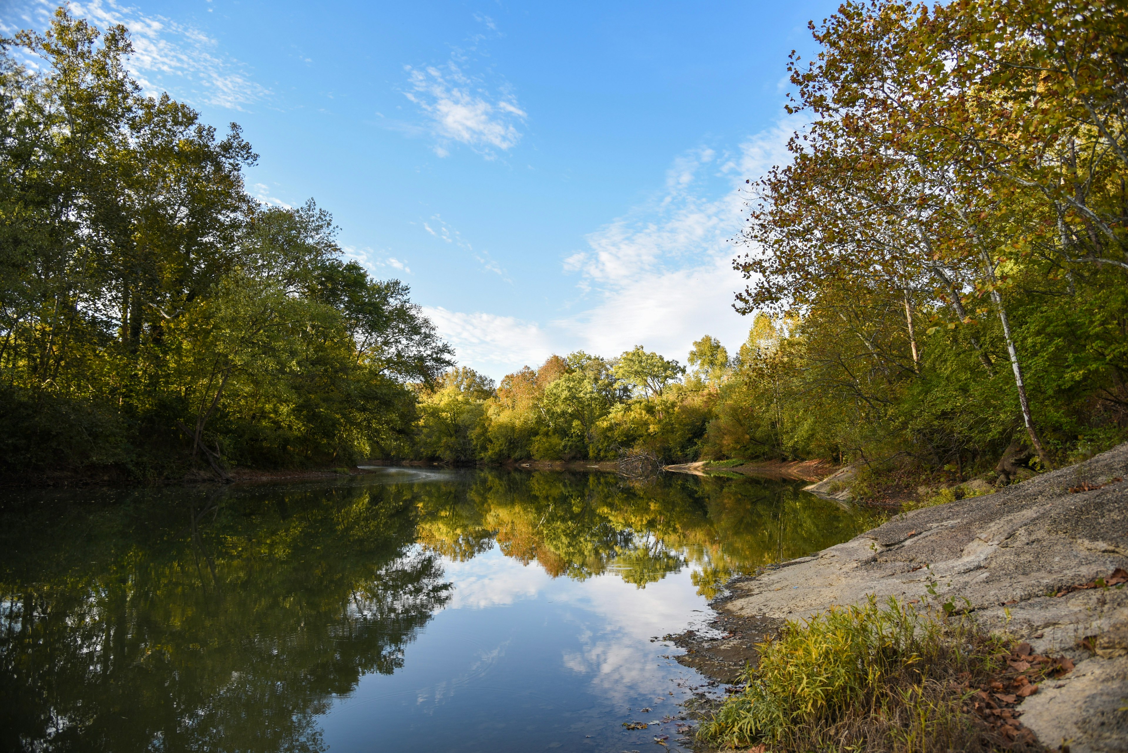 Ohio's Little Miami River in Otto Armleder Memorial Park