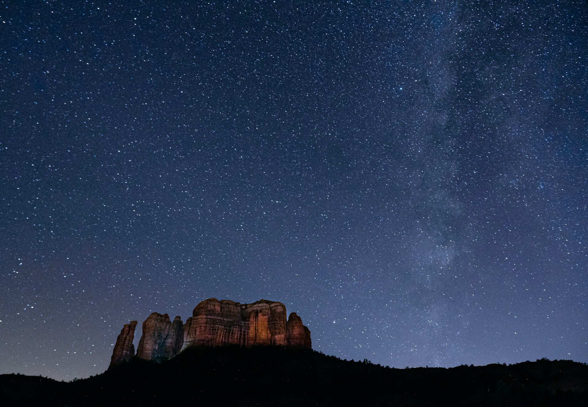 Night sky in Sedona, Arizona