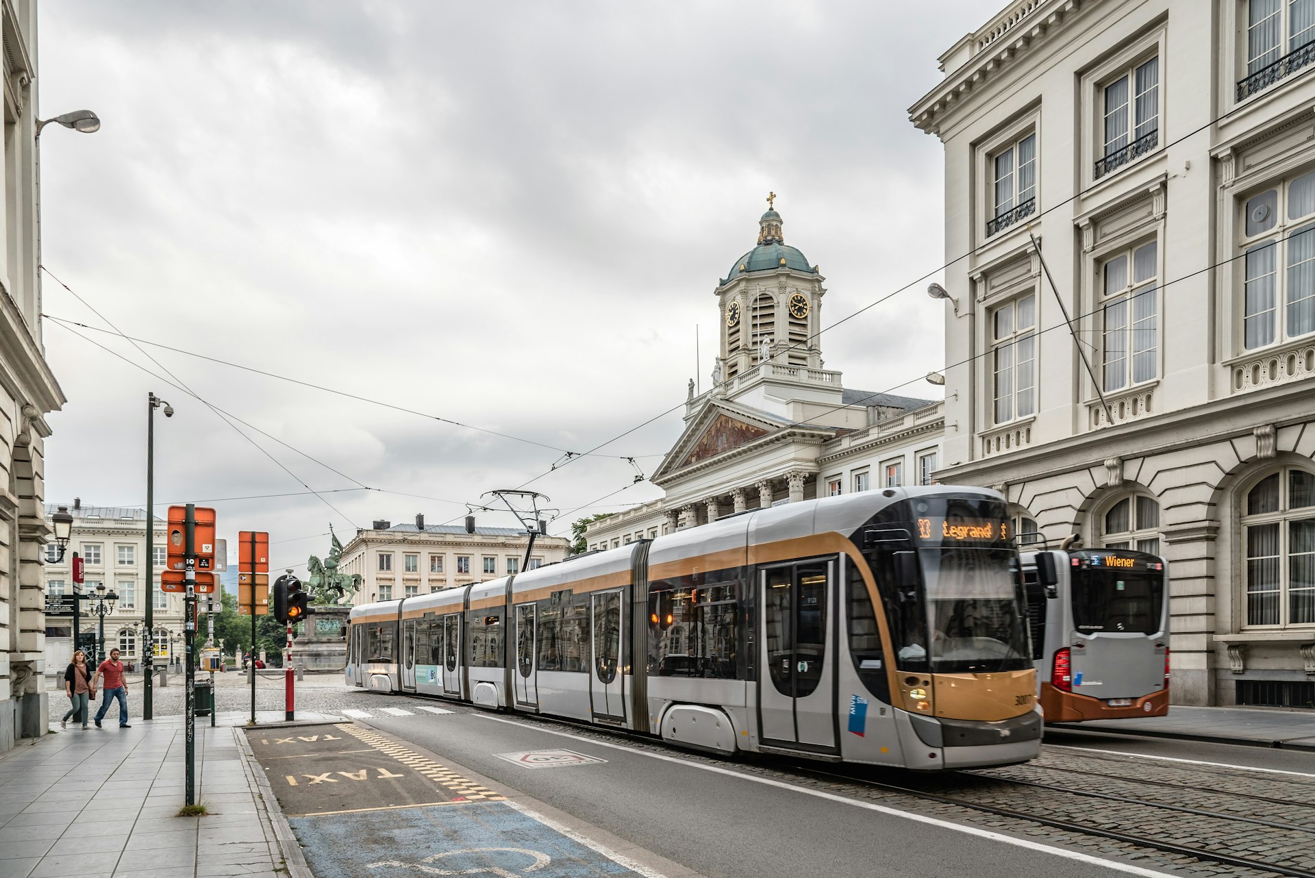 Brussels tram