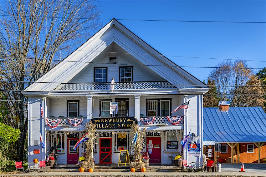 Newbury, Vermont Newbury, Vermont's general store in the fall