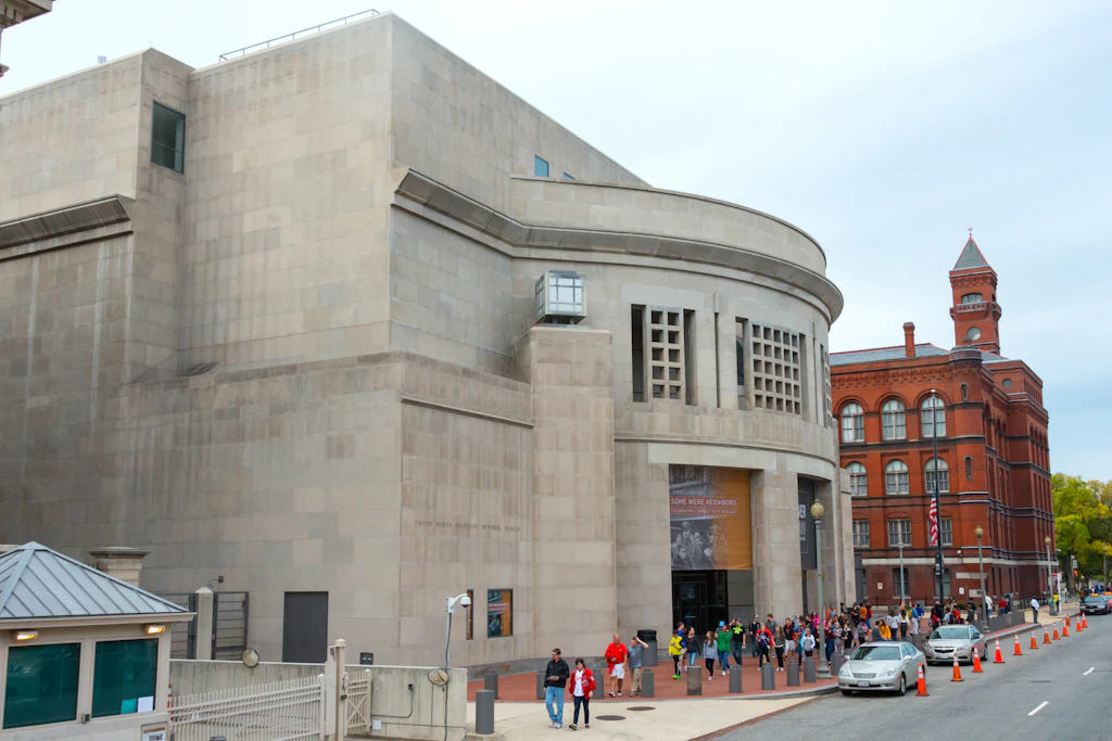 United States Holocaust Memorial Museum Exterior of the United States Holocaust Memorial Museum in Washington DC