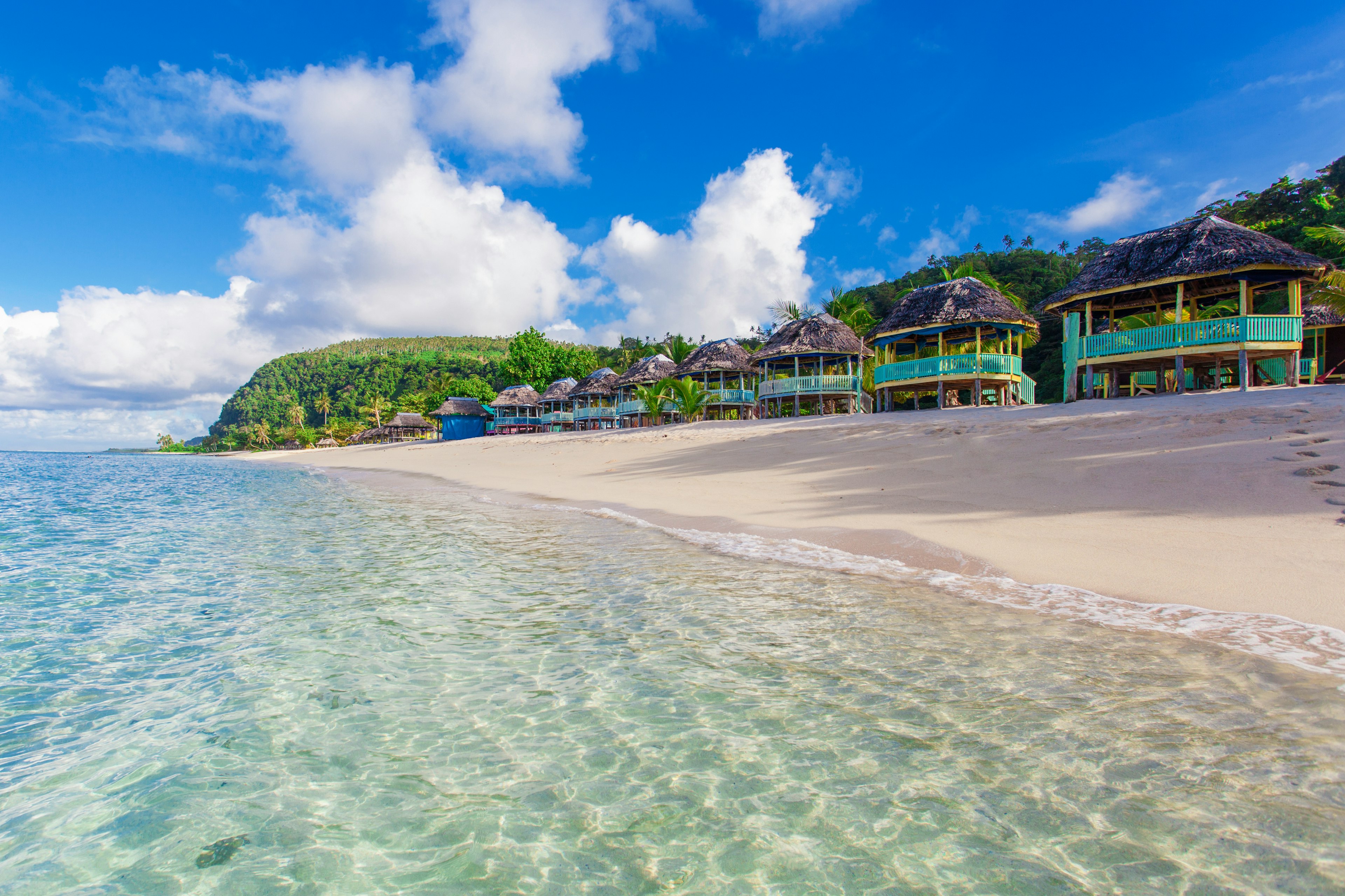 Samoan beach fales