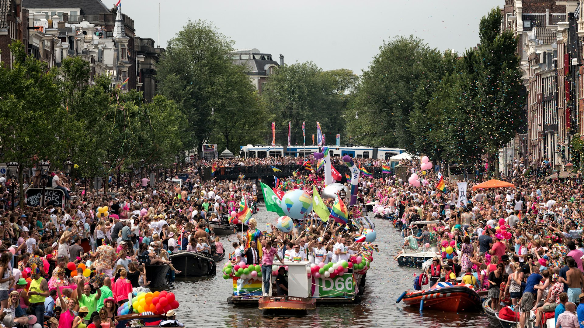 Canal Parade Gay Pride Amsterdam