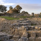 Ruins of the ancient site of Troy