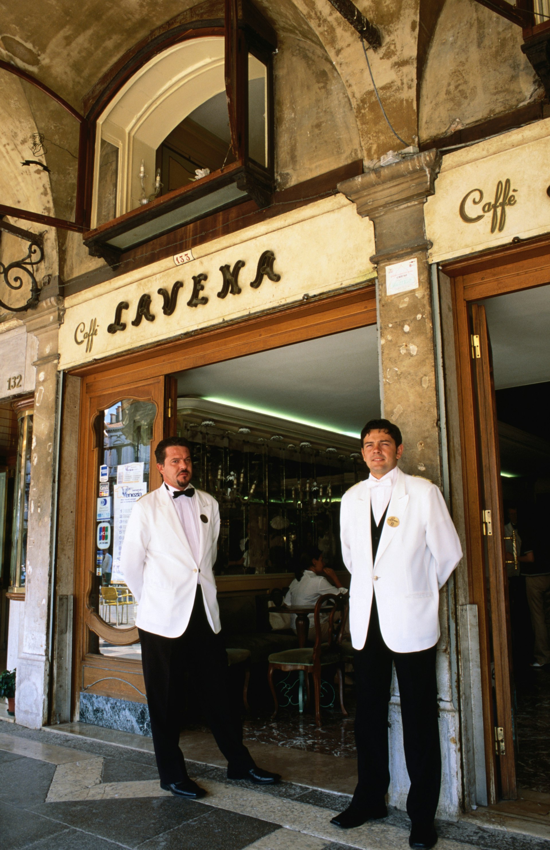 Laverna coffee shop in St Mark's Square