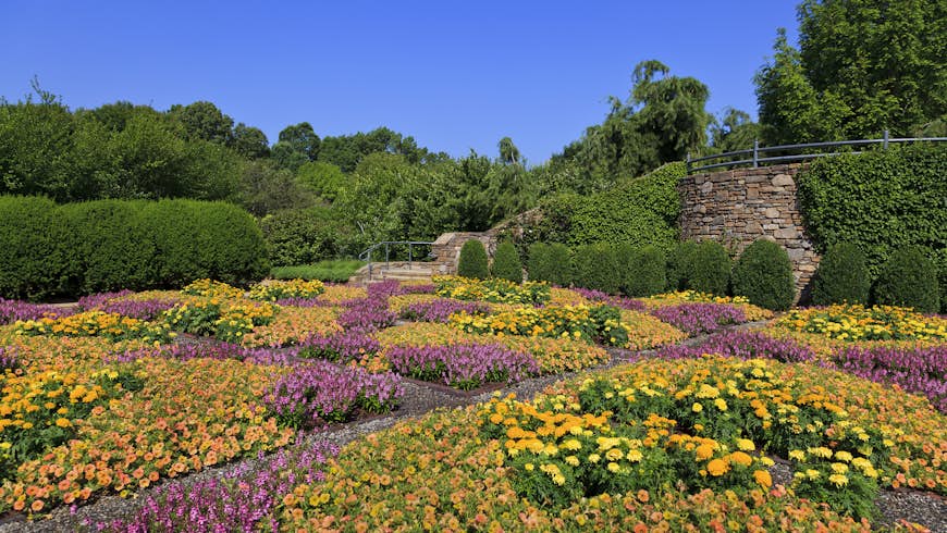 The Quilt Garden at the North Carolina Arboretum