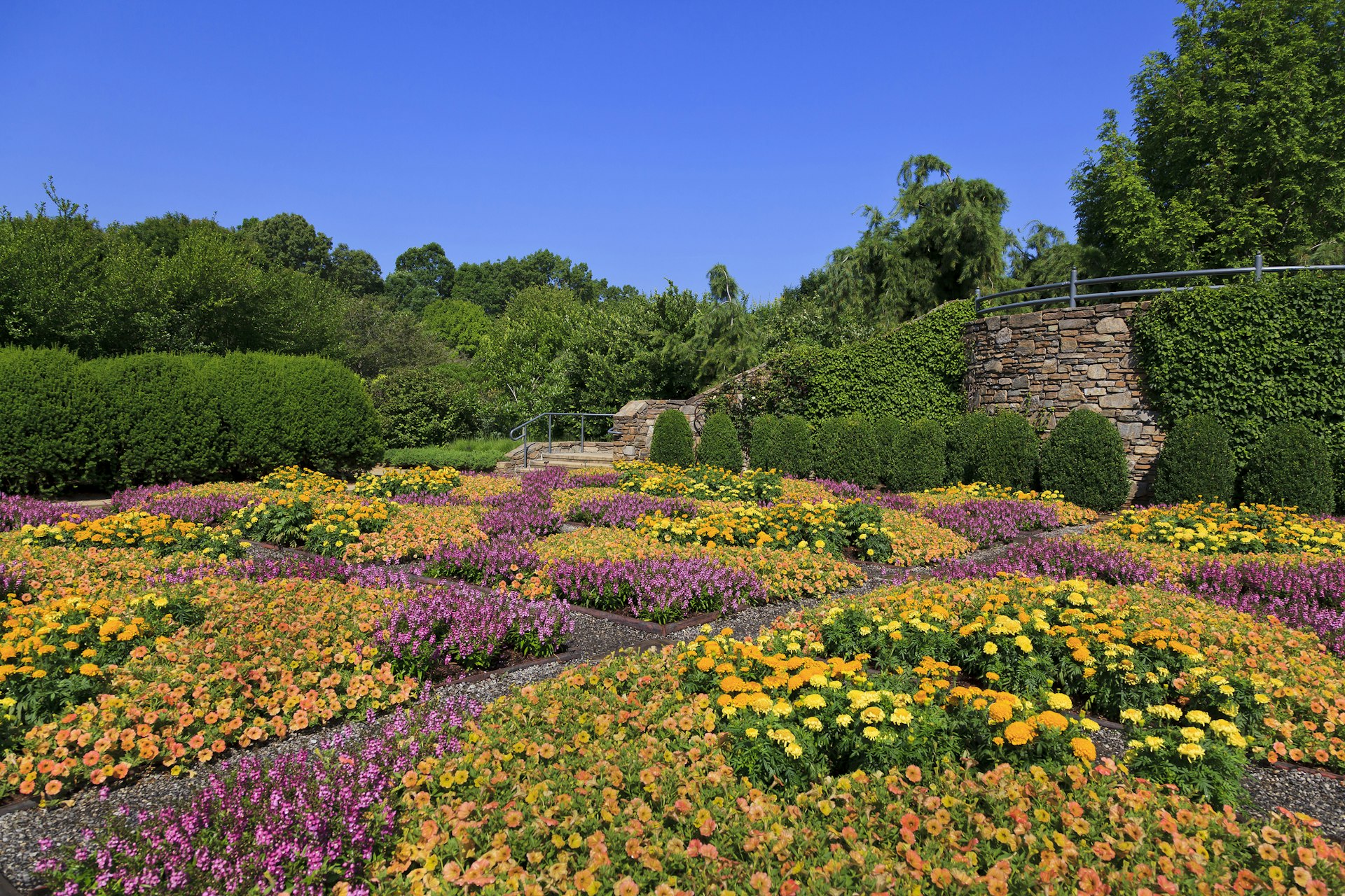 The Quilt Garden at the North Carolina Arboretum