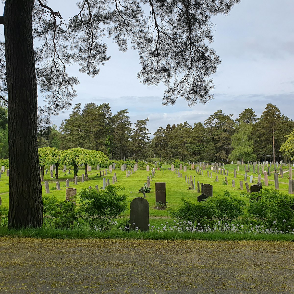 Skogskyrkogården cemetery was named a UNESCO World Heritage Site 1994