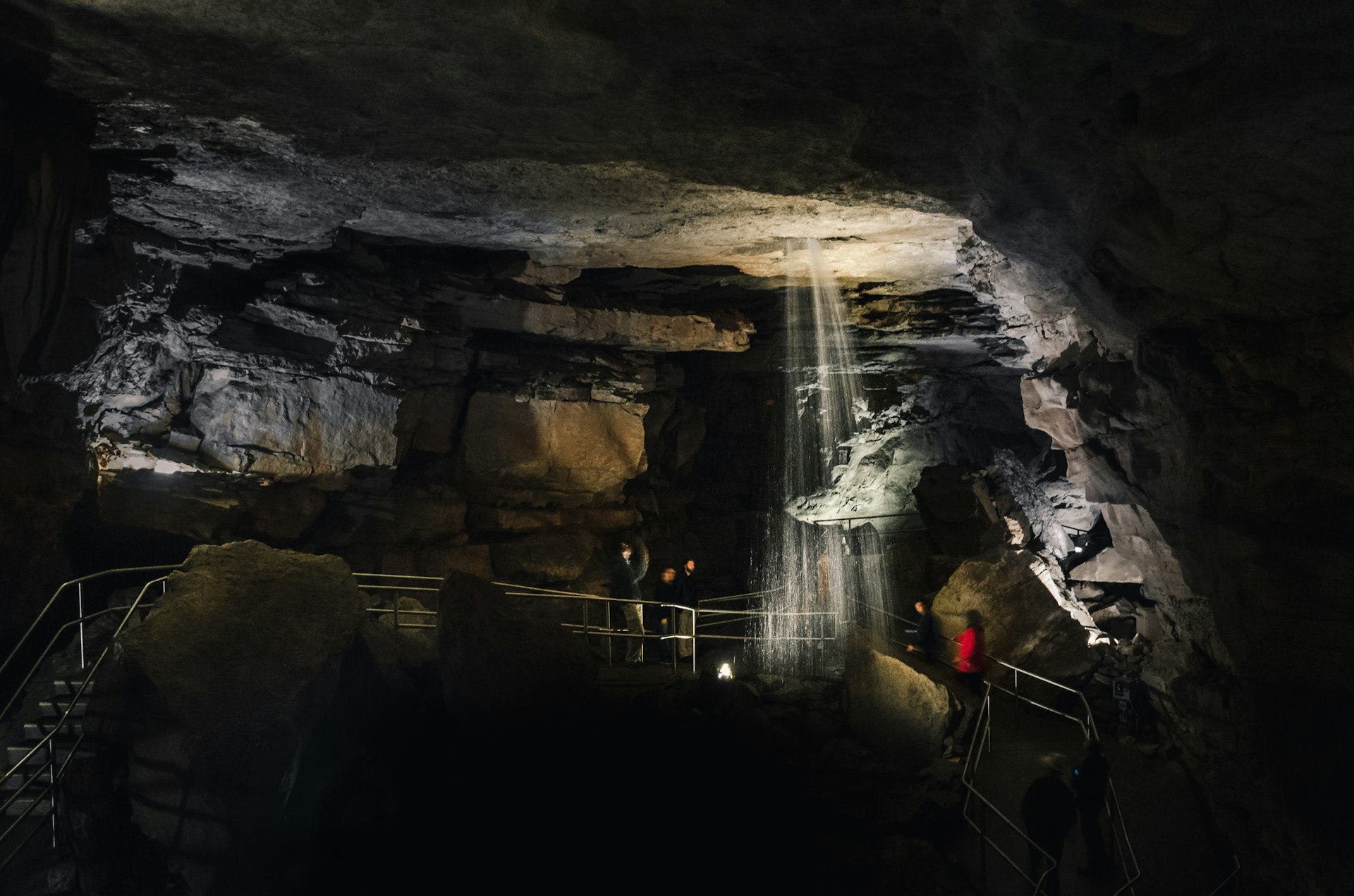 Waterfall at Mammoth Cave