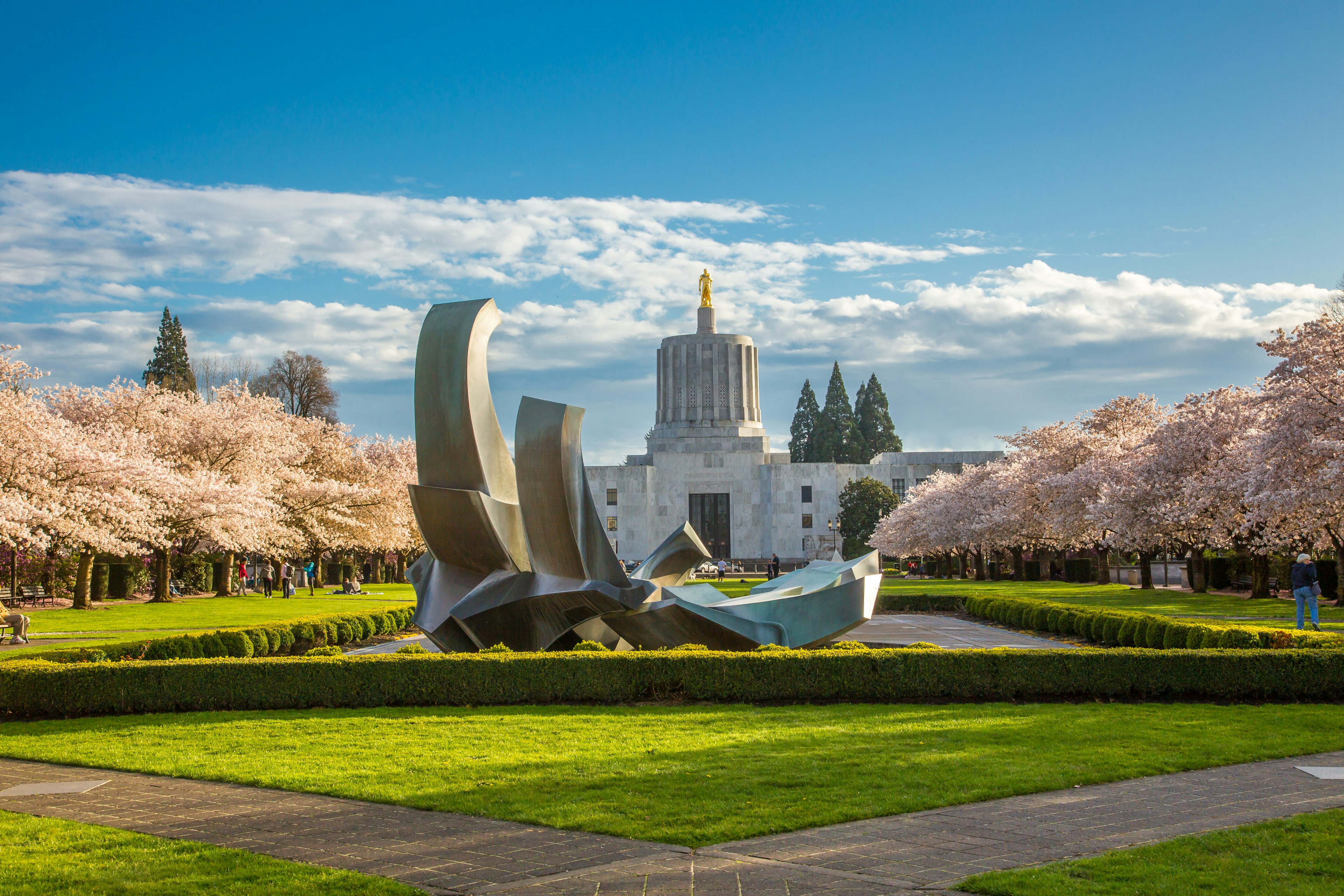 Oregon State Capitol in Salem